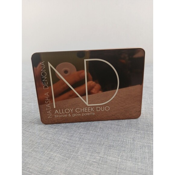 Natasha Denona Alloy Cheek Duo in Super Glow + Blush & Bronze Powder Full Sz NIB - Picture 1 of 7